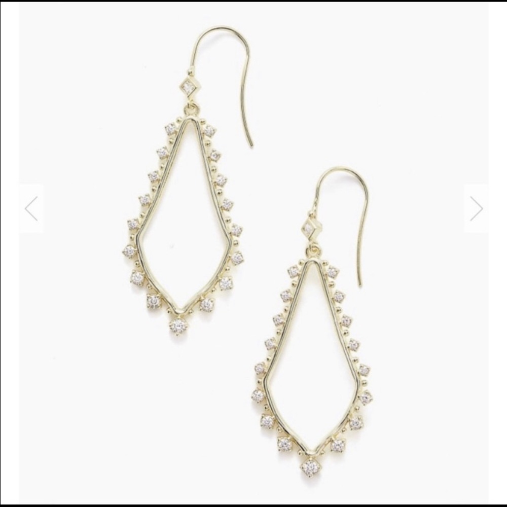 Kendra Scott Pavè Bea Earrings